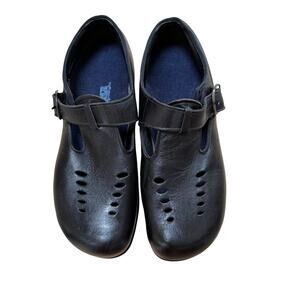 P. W. Minor Womens Orthotic Shoes SZ 9 T Strap Leather Extra Depth Comfort NWOB